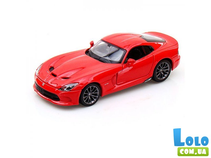 Машинка игрушечная на радиоуправлении Maisto 2013 SRT Viper GTS, масштаб 1:24, красная