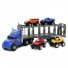 Набор игрушек: автотранспортер+4 машинки