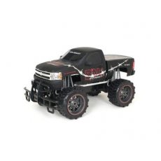 Машинка игрушечная на радиоуправлении "Bad Street SILVERADO 1", масштаб 1:18, зарядное устройство+батарейки