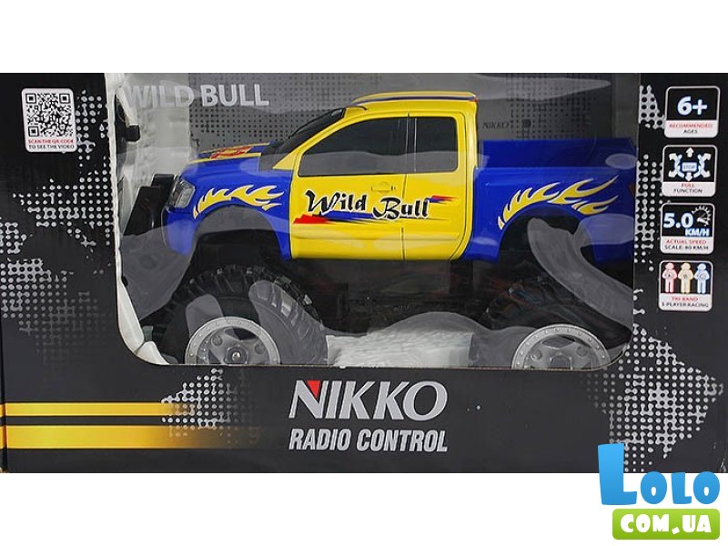 Машинка игрушечная на радиоуправлении Nikko "Wild Bull" (1:16)