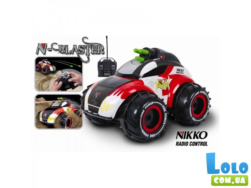 Машинка игрушечная на радиоуправлении Nikko "N-BlasteR" (1:16)