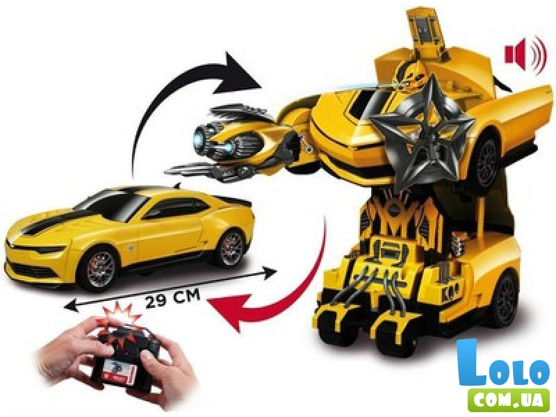 Машинка-трансформер игрушечная на радиоуправлении Nikko Bumblebee Transformer