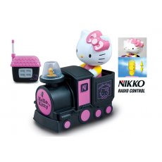 Поезд игрушечный на радиоуправлении Nikko "Гоу Гоу Китти Трейн Блек", черный
