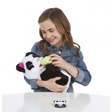 Мягкая интерактивная игрушка с аксессуарами Hasbro FRF "Малыш Панда" (A7275)