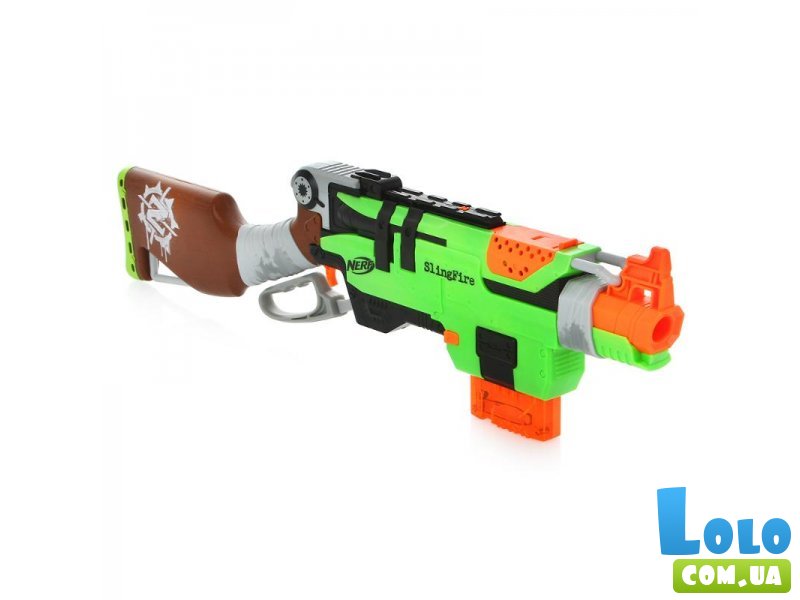 Бластер Hasbro Nerf "Зомби Страйк: Слингфайр" (A6563)
