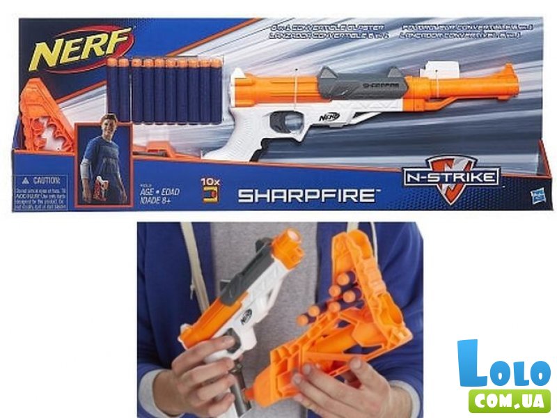 Бластер Hasbro Nerf Шарп Файер (A9315)