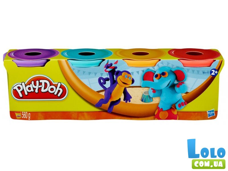 Набор пластилина Play-Doh, 4 контейнера (22114)