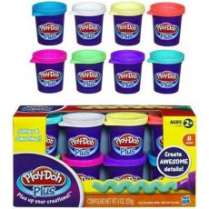 Набор пластилина из 8 банок Play-Doh Plus (А1206)