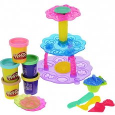 Набор для творчества c пластилином Play-Doh "Башня из кексов"
