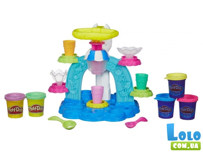 Набор для творчества с пластилином Play-Doh "Фабрика Мороженого"