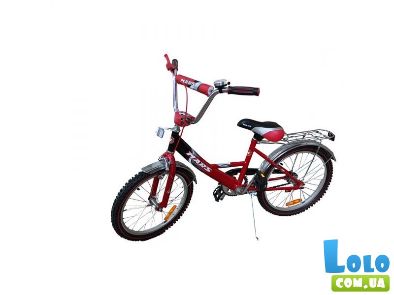 Велосипед Mars 20"р. тормоза+эксцентрик (красный + черный)
