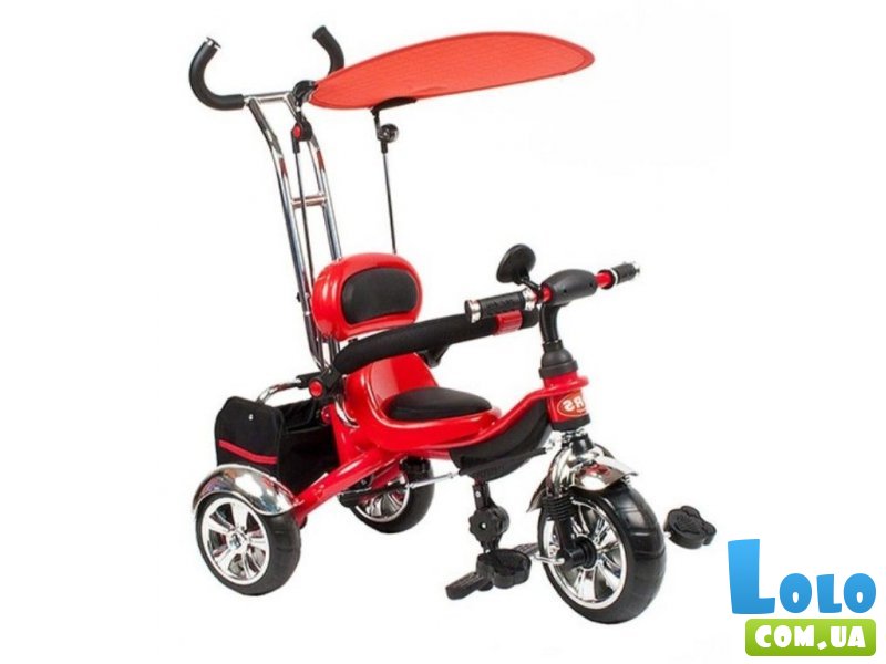 Велосипед 3-х колесный Mars Trike с надувными колесами (красный)