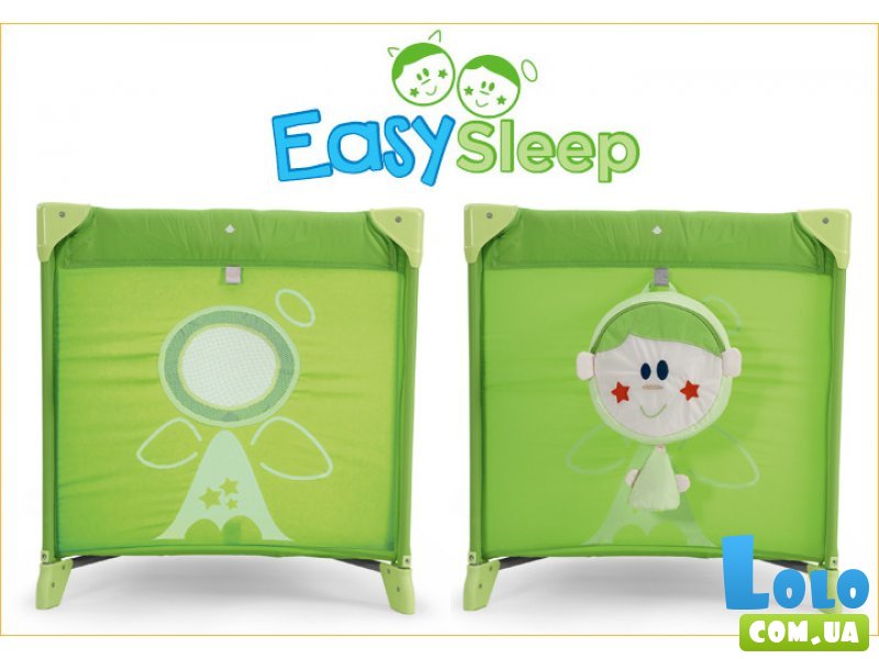 Манеж Chicco Easy Sleep, зеленый