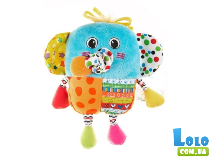 Активная игрушка-подвеска Biba Toys "Веселый слоненок"