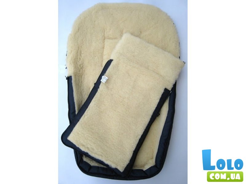 Спальный мешок Womar Exclusive S11 (светло-бирюзовый), подкладка - овчина