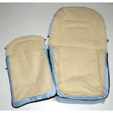 Спальный мешок Womar Exclusive S11 (голубой), подкладка - овчина