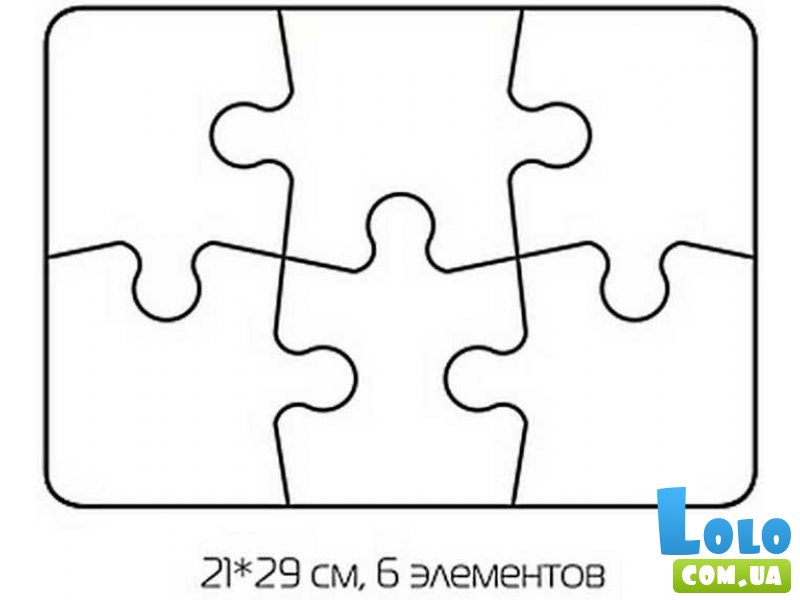 Пазл "ИГРУШКИ №2" (6 элементов) Бомик 753