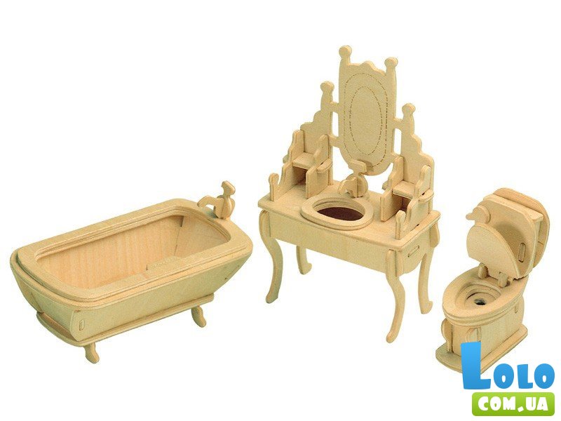 Сборная деревянная модель МДИ "Ванная комната"