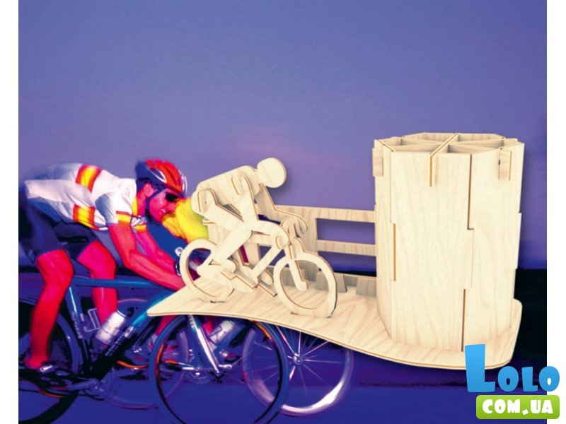 Сборная деревянная модель МДИ "Велосипедист"