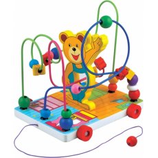 Лабиринт каталка «Медвеженок» Мир деревянных игрушек