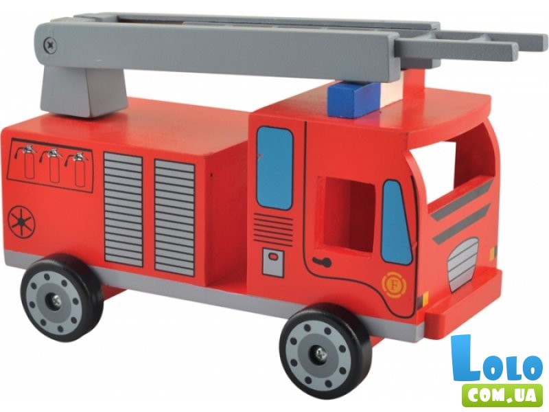 Машинка Пожарная Машина Мир деревянных игрушек 