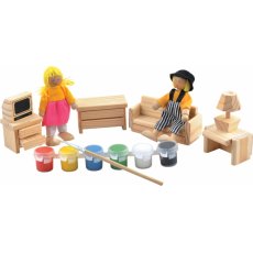 Набор для творчества "Гостиная" Мир деревянных игрушек