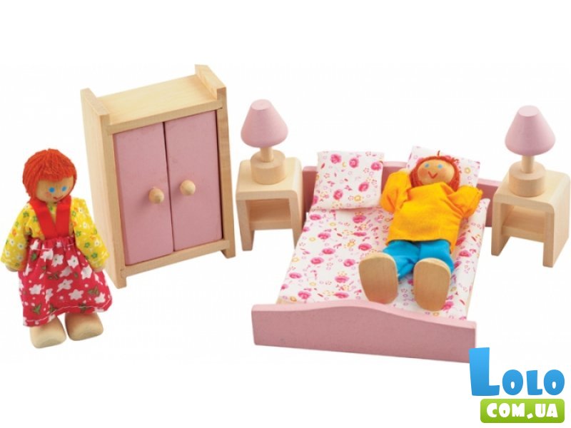 Набор мебели «Спальня» Мир деревянных игрушек 