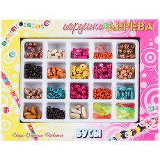 Набор для творчества «Бусы 3» Мир деревянных игрушек