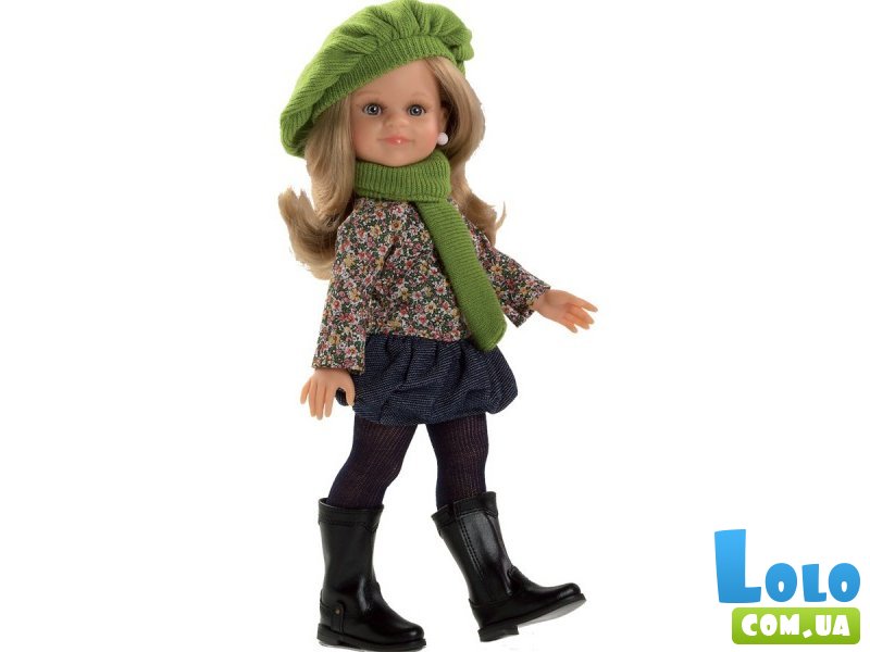 Кукла "Клер" Paola Reina в зеленом берете