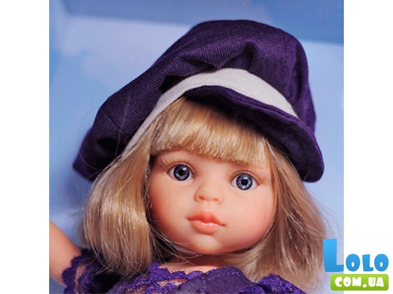 Кукла "Карла" Paola Reina в фиолетовом