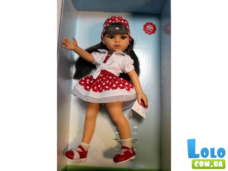 Кукла "Кэрол" Paola Reina в красном платье