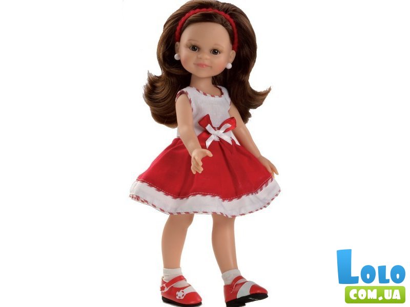 Кукла "Клео" Paola Reina в красном