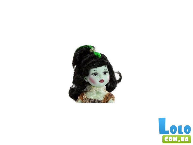 Кукла "Ведьмочка Verde" Paola Reina в ажурном платье