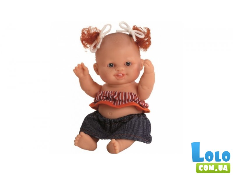 Кукла-пупс Paola Reina "Младенец девочка Сара" с веснушками, 22 см