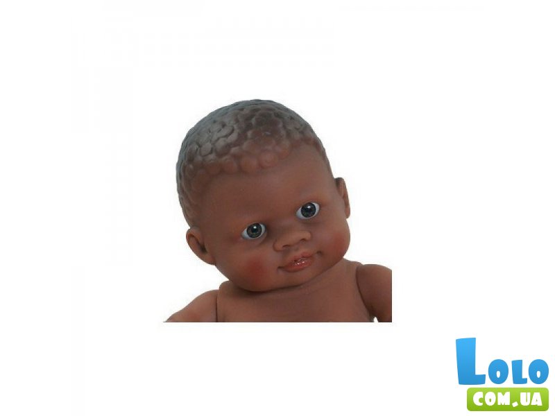 Кукла-пупс Paola Reina "Младенец мулат" без одежды, 22 см