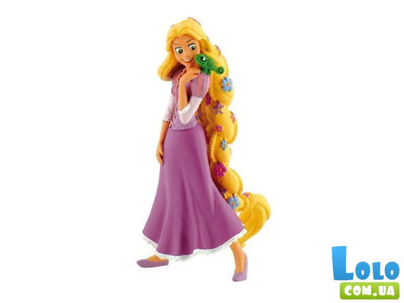 12424 Фигурка Рапунцель с цветами. Bullyland