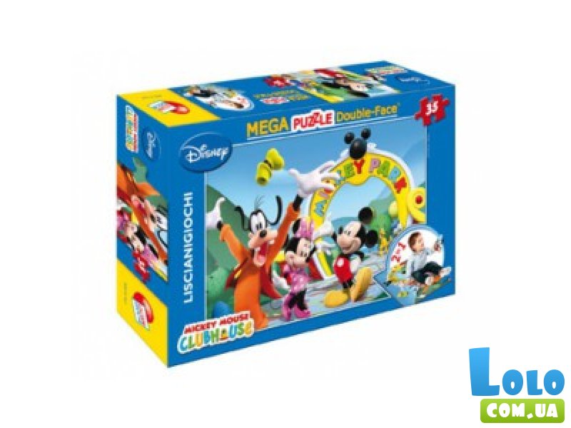 Пазл двухсторонний Liscianigiochi "Микки Маус клуб" 