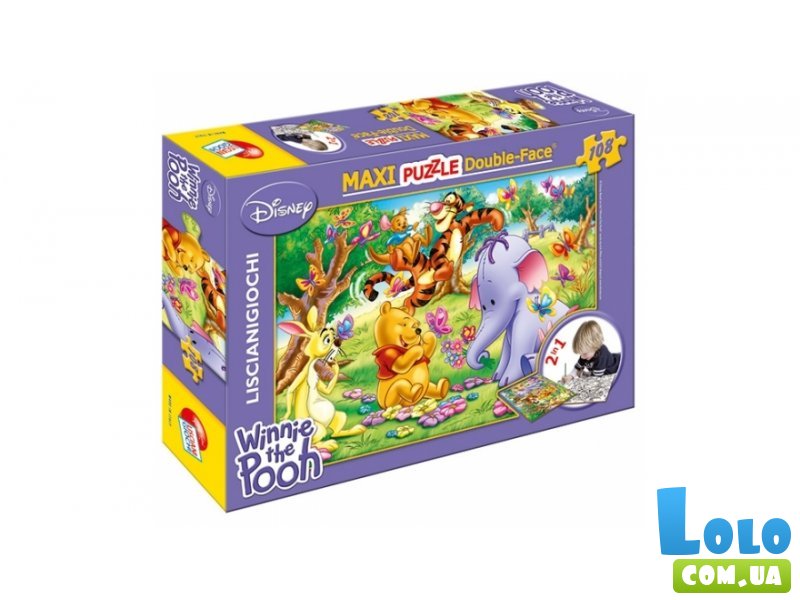 Пазл двухсторонний Lisciani "Winnie"