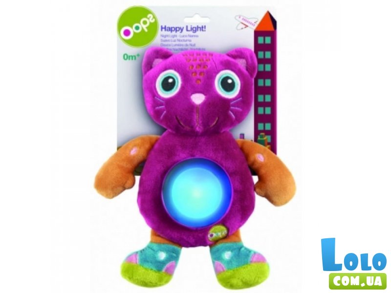 Мягкая игрушка "Котенок Джерри" с подсветкой Oops