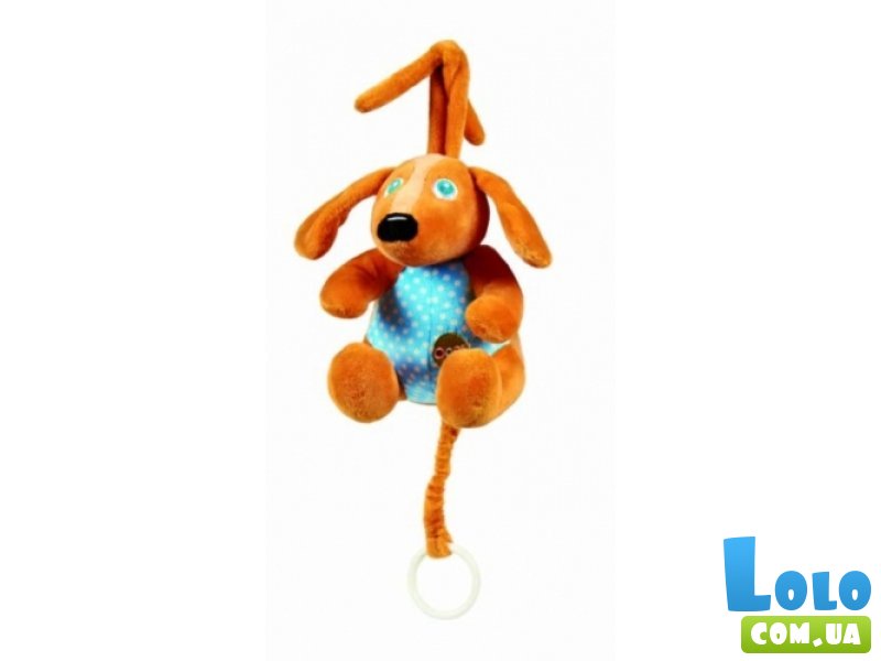 Мягкая игрушка "Собачка Счастливчик" с подсветкой Oops
