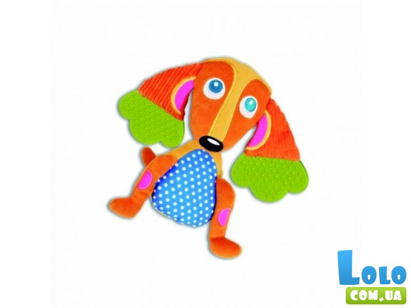 Мягкая игрушка грызунок "Собачка Счастливчик" Oops