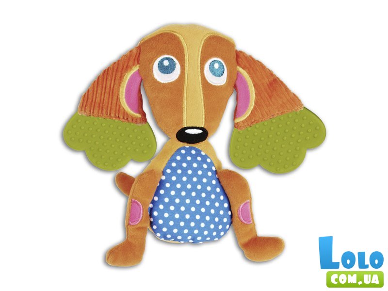 Мягкая игрушка грызунок "Собачка Счастливчик" Oops