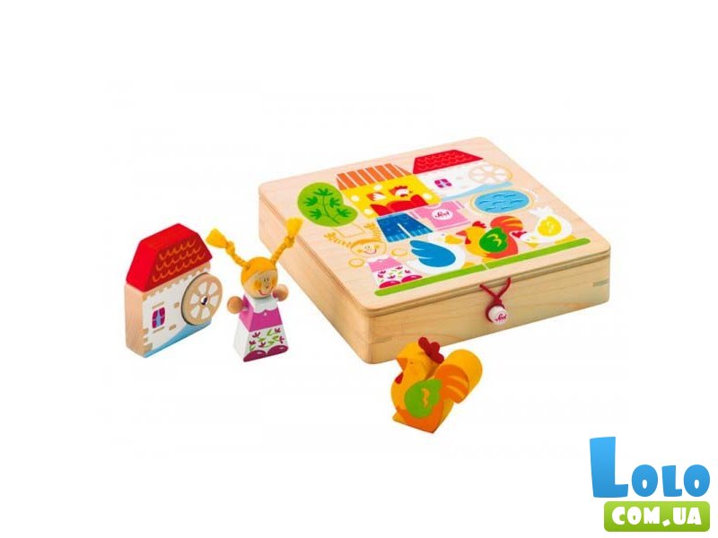 Деревянный пазл Trudi "Ферма"