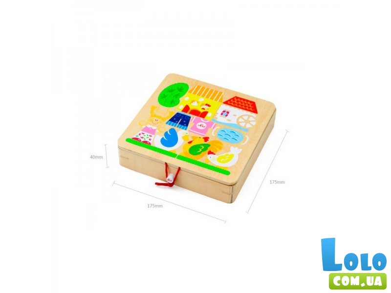 Деревянный пазл Trudi "Ферма"