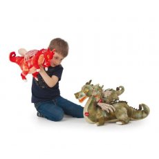 Мягкая игрушка Trudi "Дракон красный"