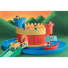 Игровой набор Двухуровневая крепость с гаванью ТМ Viking Toys