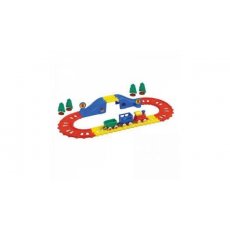 Игровой набор Viking Toys "Железная дорога с паровозом"