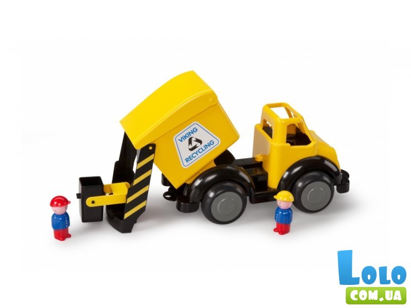Игрушка Viking Toys "Мусоровоз" с 2 фигурками