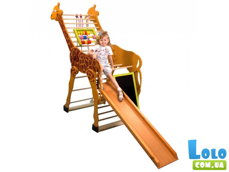 Спортивный уголок для малышей "Жираф" Sport Baby