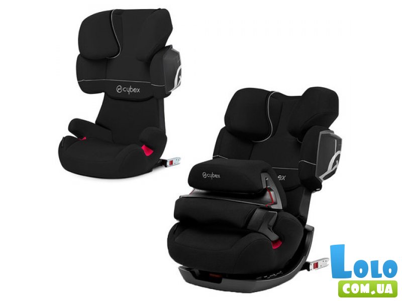 Автокресло Pallas-2 fix Pure Black-black, черное
